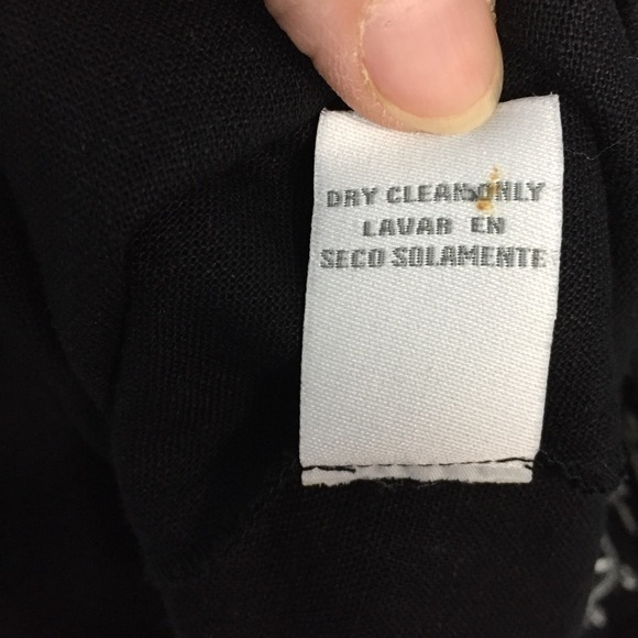 DRESSBARN Sleeveless Embroidered Linen Ble… - Picture 11 of 16